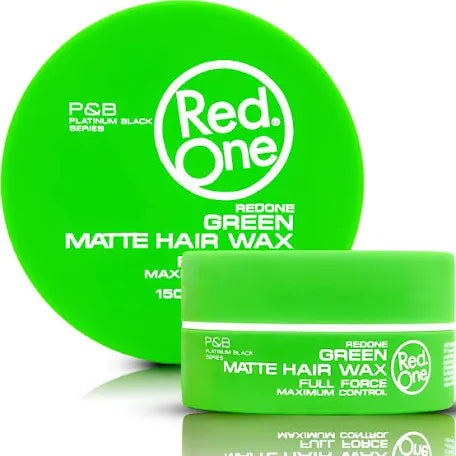 RedOne Matte Hair Wax Green 150 ml Coconut Fragrance