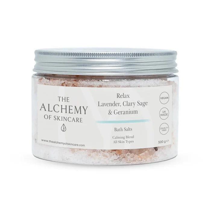 Relax Detox Bath Salts with Lavender skincare