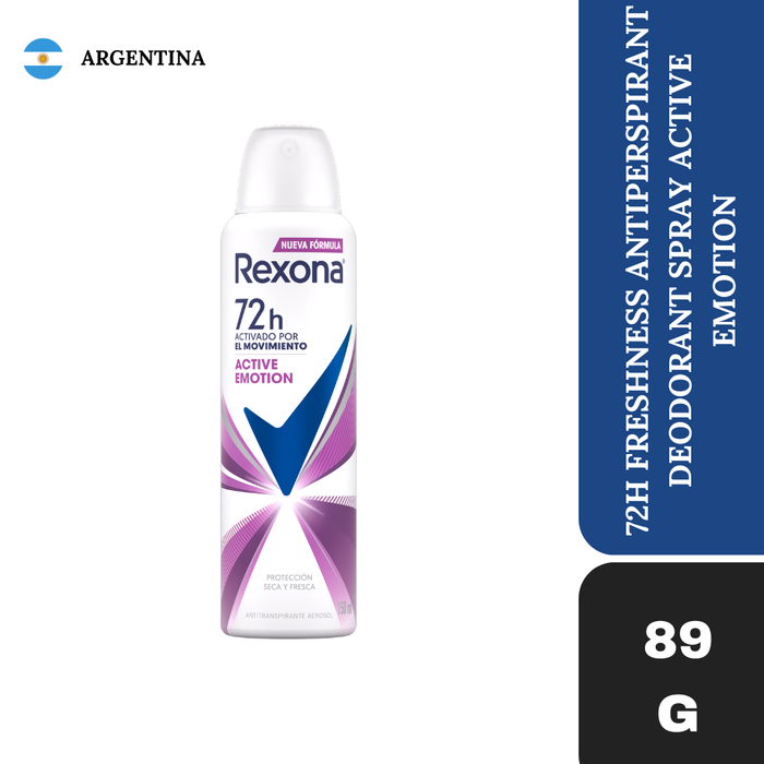 Rexona Active Emotion Antitranspirante Aerosol (Imported )(UI) 150ml