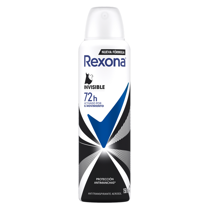 Rexona Invisible Antitranspirante Aerosol (Imported )(UI) 150ml