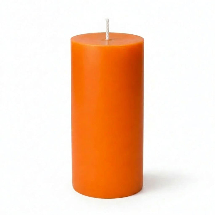 Richland Pillar Candles 3"x6" Orange Set of 24