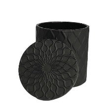 Ripples Candle Vessel - Black