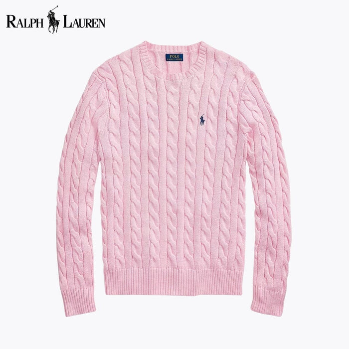 RL Cable-Knit Cotton Jumper