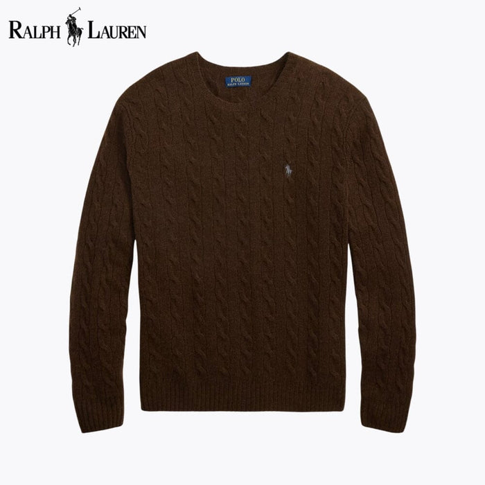 RL Cable-Knit Wool-Cashmere Jumper