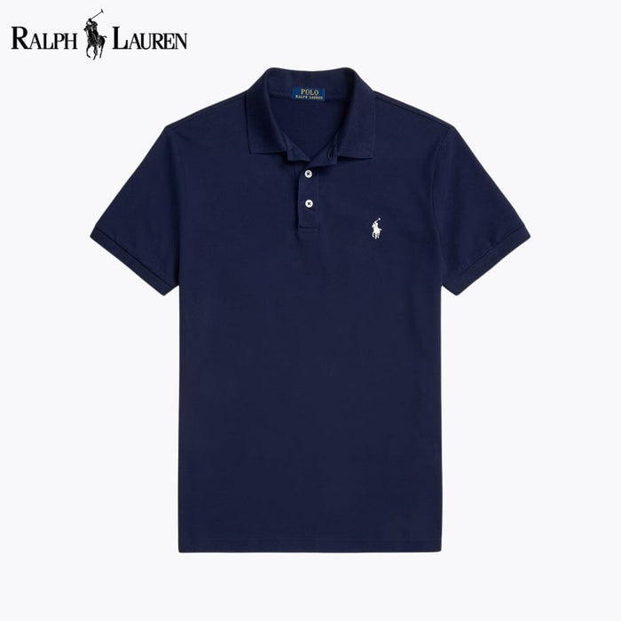 RL Custom Slim Fit Stretch Mesh Polo Shirt