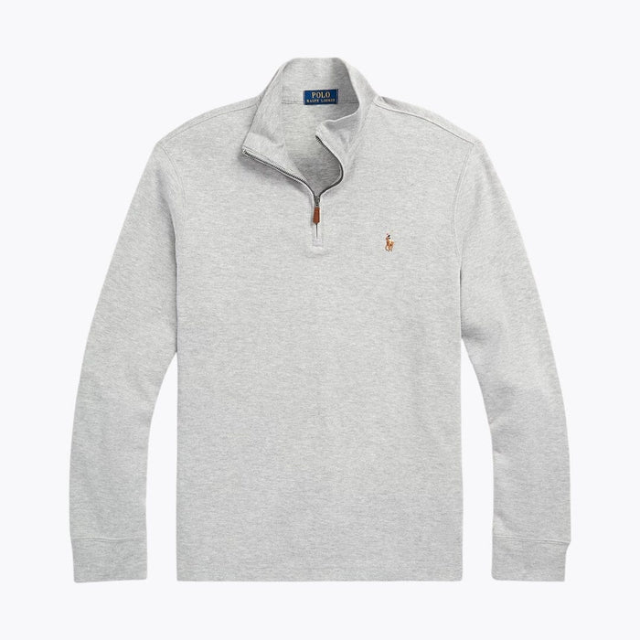 RL Estate-Rib Quarter-Zip Pullover