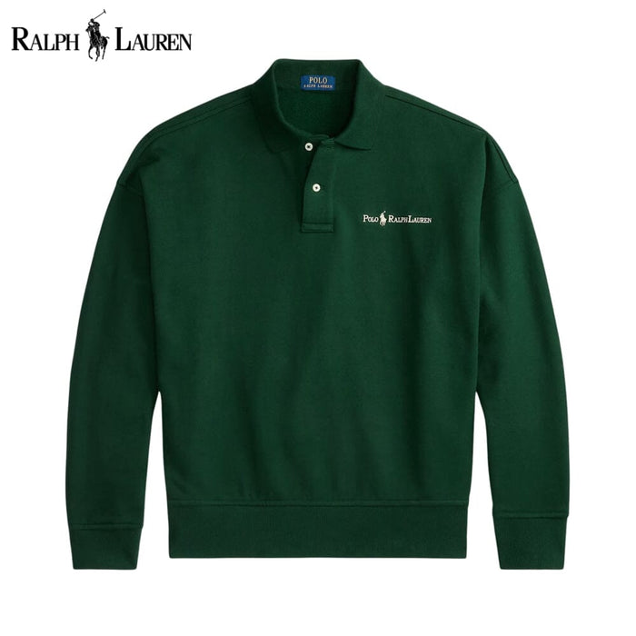 RL Logo Collared Sweatshirt