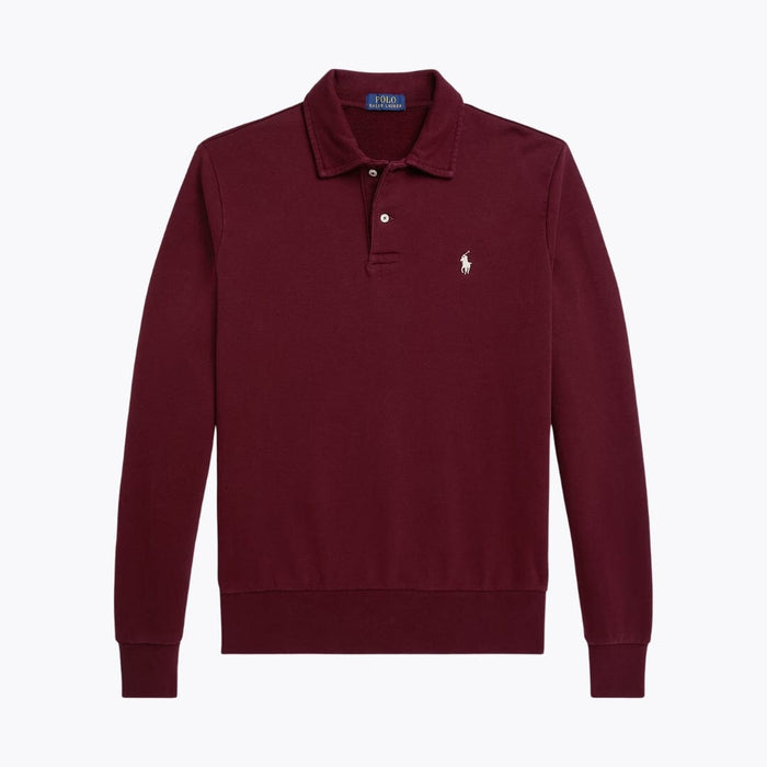 RL Loopback Fleece Collared Sweatshirt