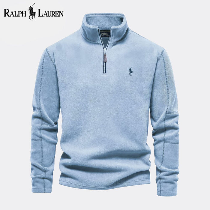 RL Prestige Cable-Knit Wool Knit Sweater