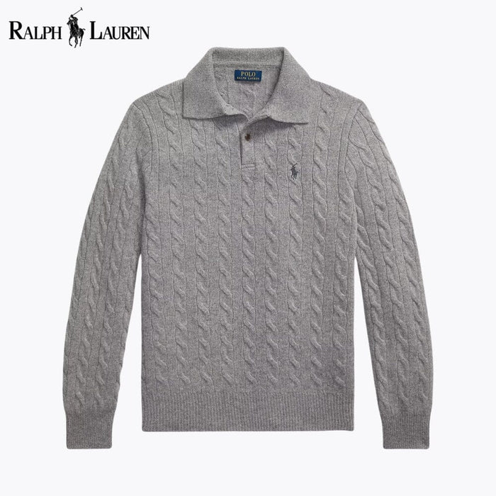 RL Wool–Cashmere Cable-Knit Jumper