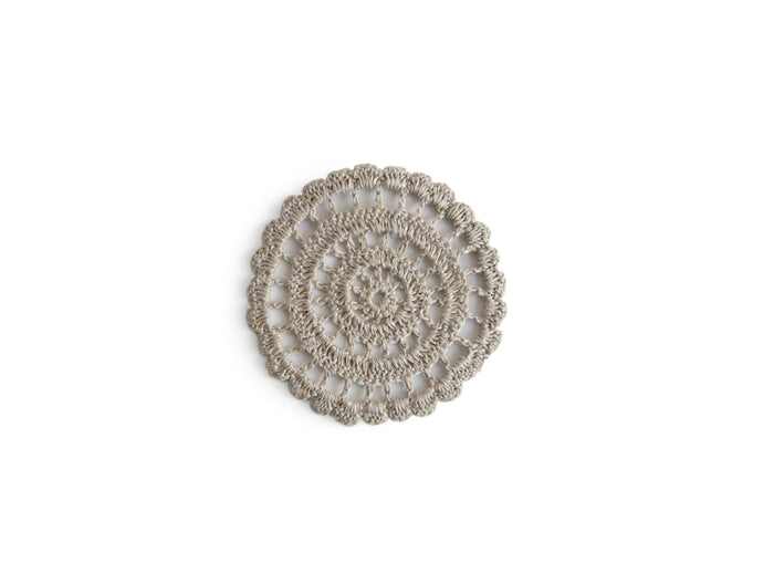 Rose Crochet Coaster