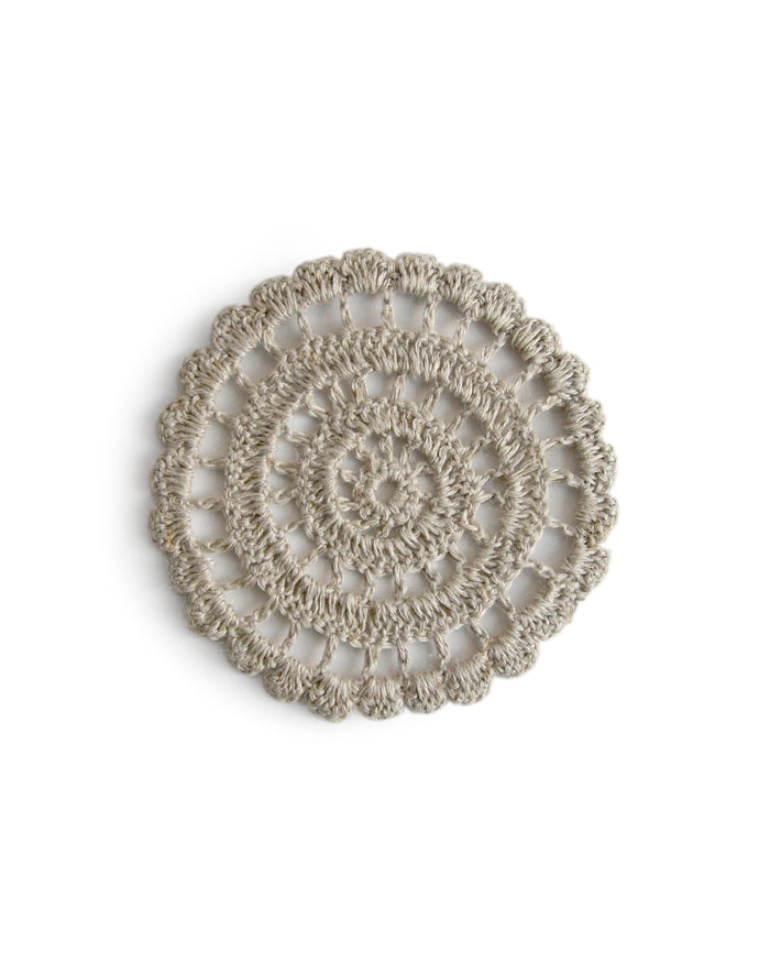 Rose Crochet Coaster