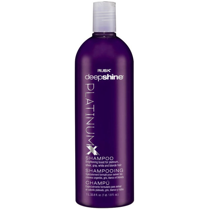 Rusk Platinum X Shampoo 33.8 Oz