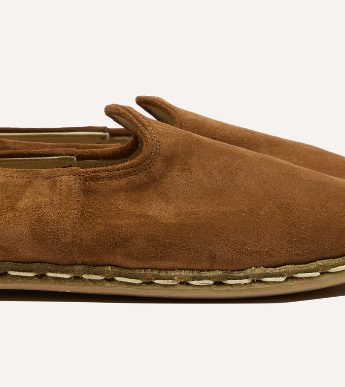 Sabah Como Taba Suede Shoes