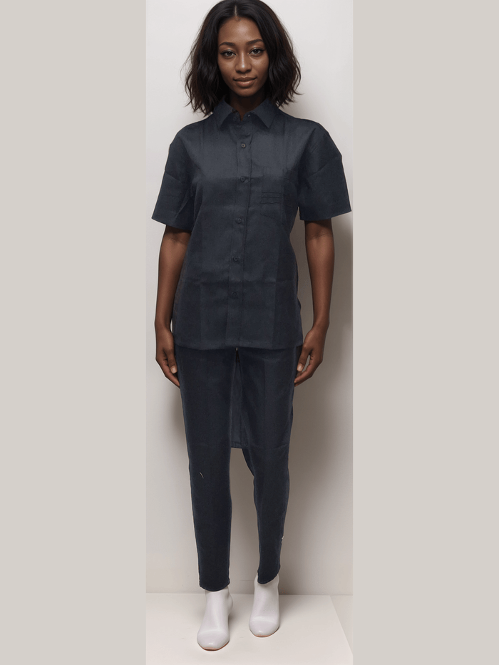 Safari Top Black , Bouncer Shirt | HICKORY - J R GARMENTS