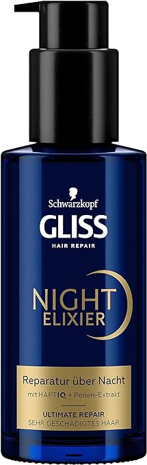 Schwarzkopf Gliss Night Elixier Ultimate Repair Hair Serum 100 ml
