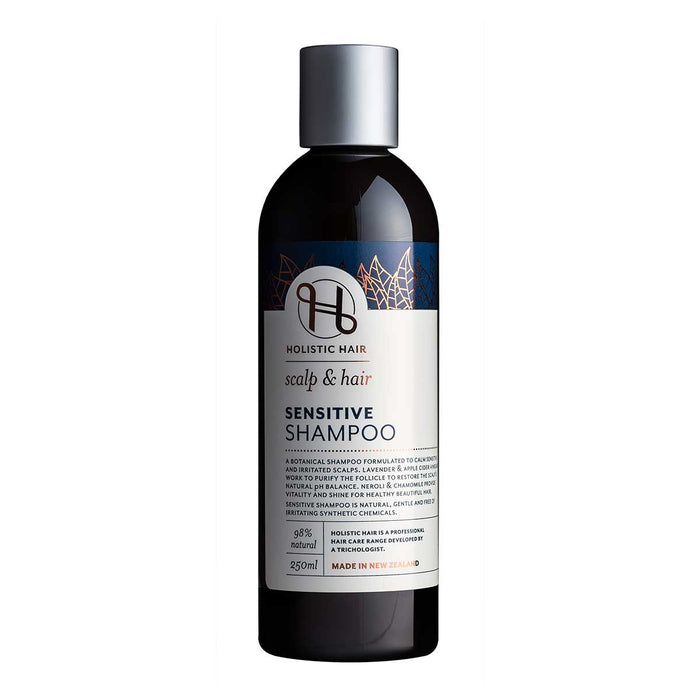 Holistic Hair Sensitive Shampoo bottle 250ml