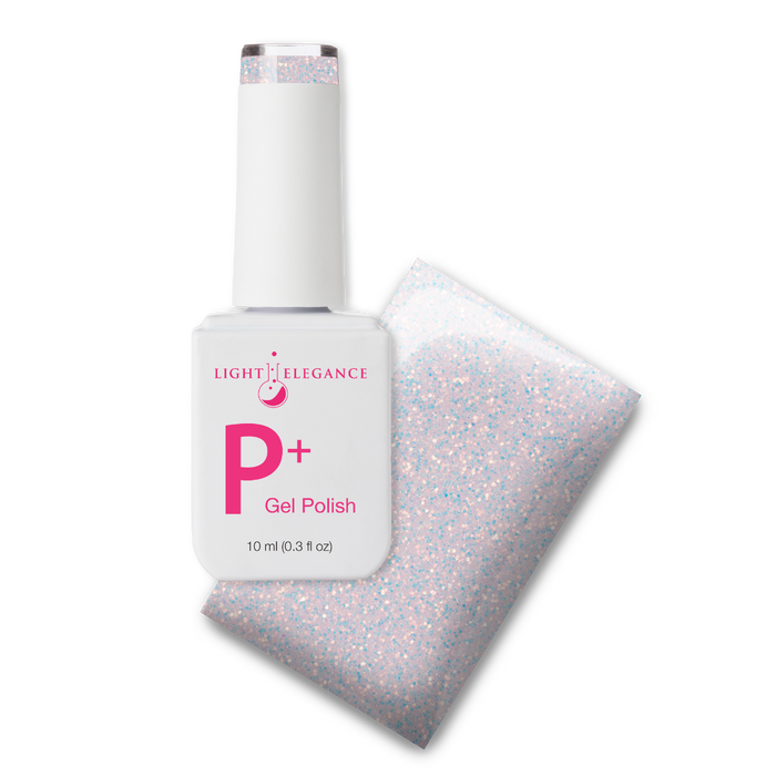 She's a Star ~ P+ Glitter Gel Polish | Light Elegance