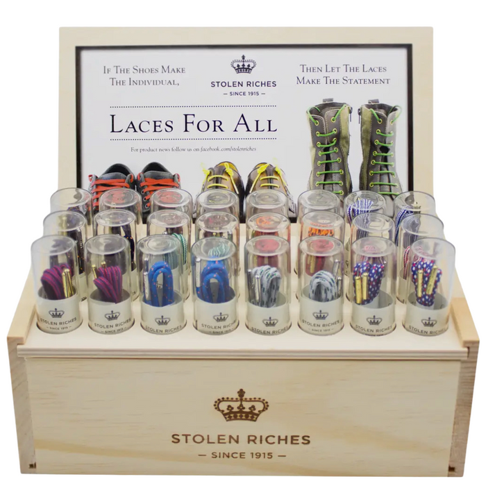 Shoe laces: Stolen Riches