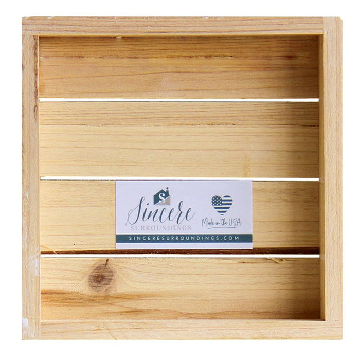 Sincere Surroundings - Christmas Cardinal - Perfect Pallet Petites: 8" x 8" x 1"