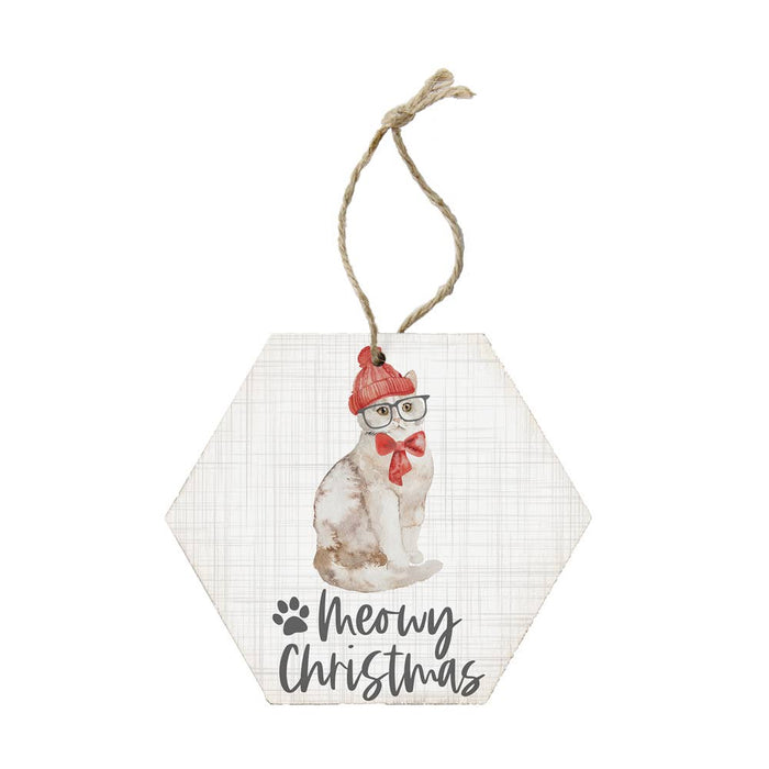Sincere Surroundings - Honeycomb Ornaments - Meowy Christmas