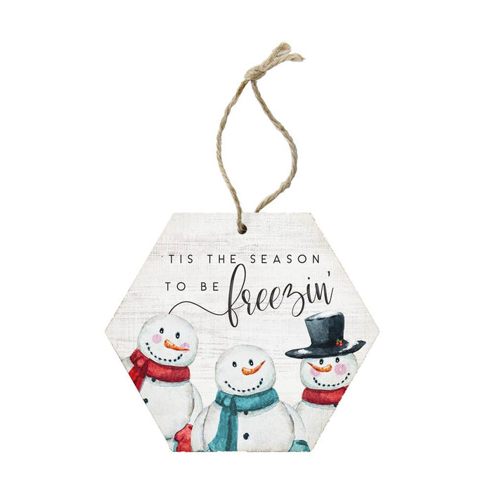 Sincere Surroundings - Honeycomb Ornaments - Tis The Season To Be Freezin