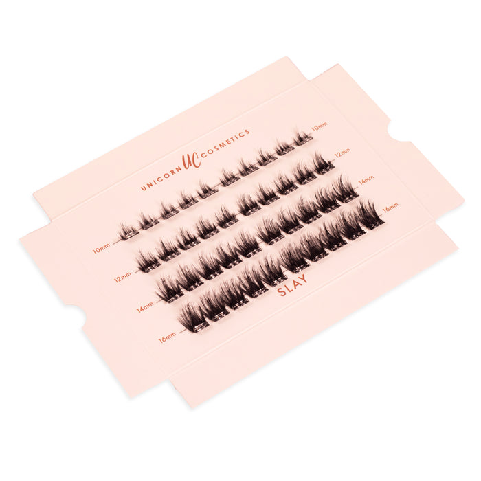 *NEW* SLAY Super Pre-Glued Party Lashes - Limited Edition - Unicorn Cosmetics