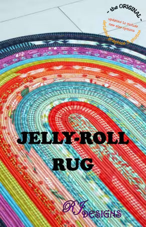 Slice Jelly Roll Rug Pattern RJD100