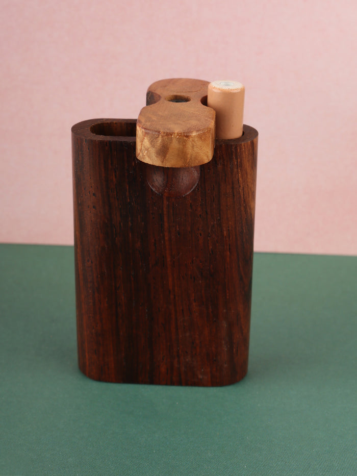 Small Cocobolo Swivel Dug-out | One Colour-Image 1