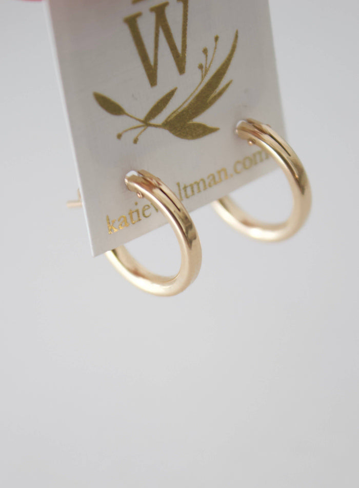 Small Gold Filled Hoops
