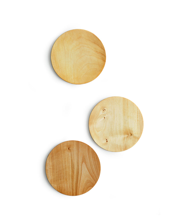 Small Wood Plate - Tochi Wood