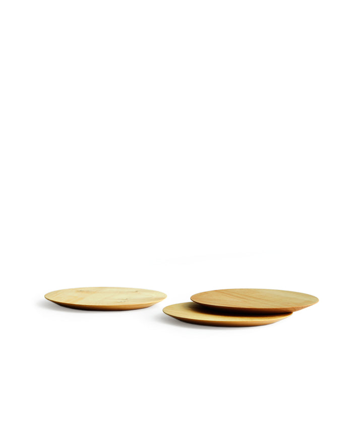 Small Wood Plate - Tochi Wood