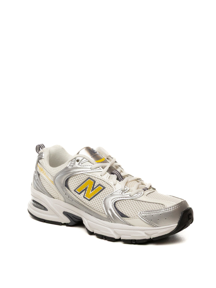 NEW BALANCE Sneaker 530 135 bianco/metal 530 153-WHT/MET