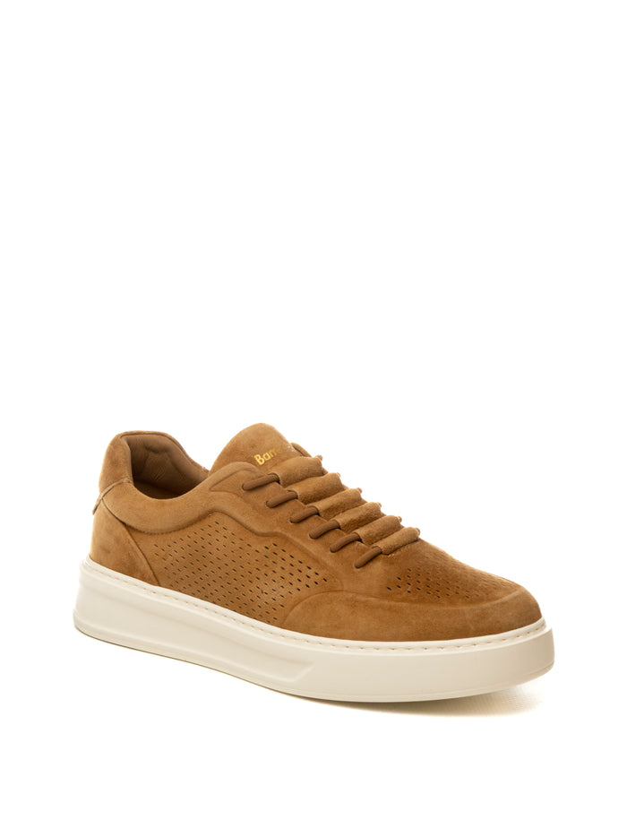 BARRACUDA Sneaker camoscio cuoio BU3612 NABUCK-CUOIO