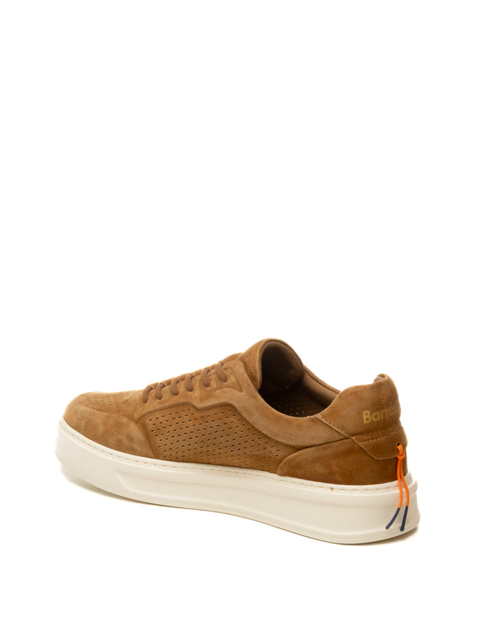 BARRACUDA Sneaker camoscio cuoio BU3612 NABUCK-CUOIO