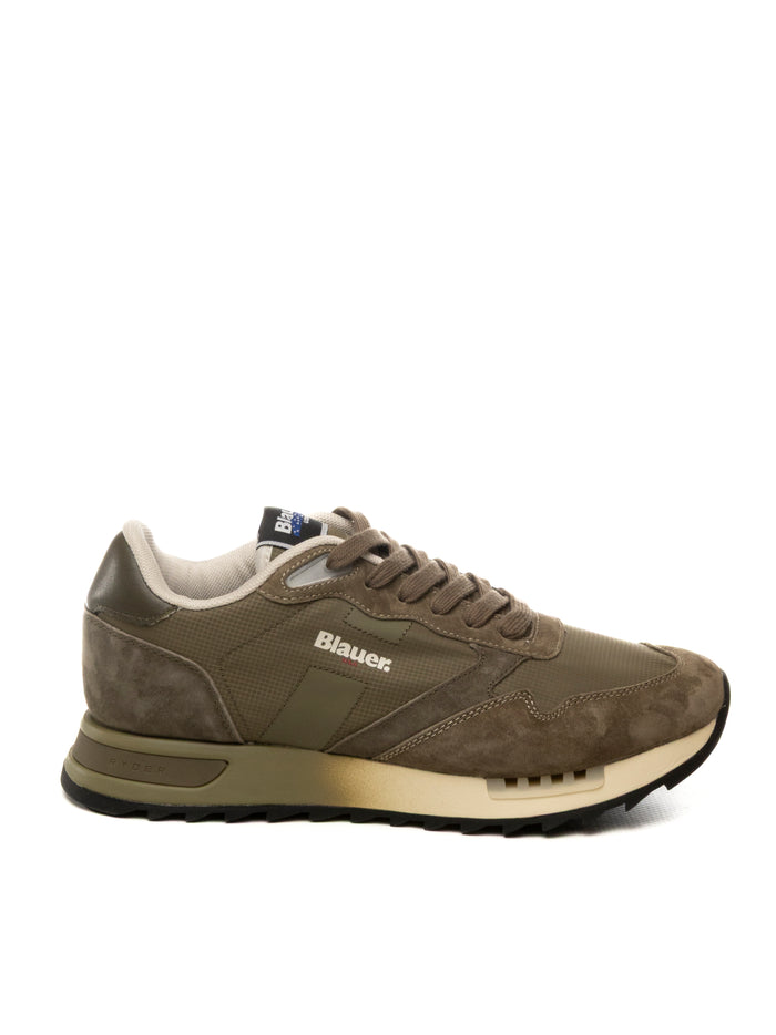 BLAUER Sneaker ryder militare RYDER01 CAM/TESS-MILIT/GREEN
