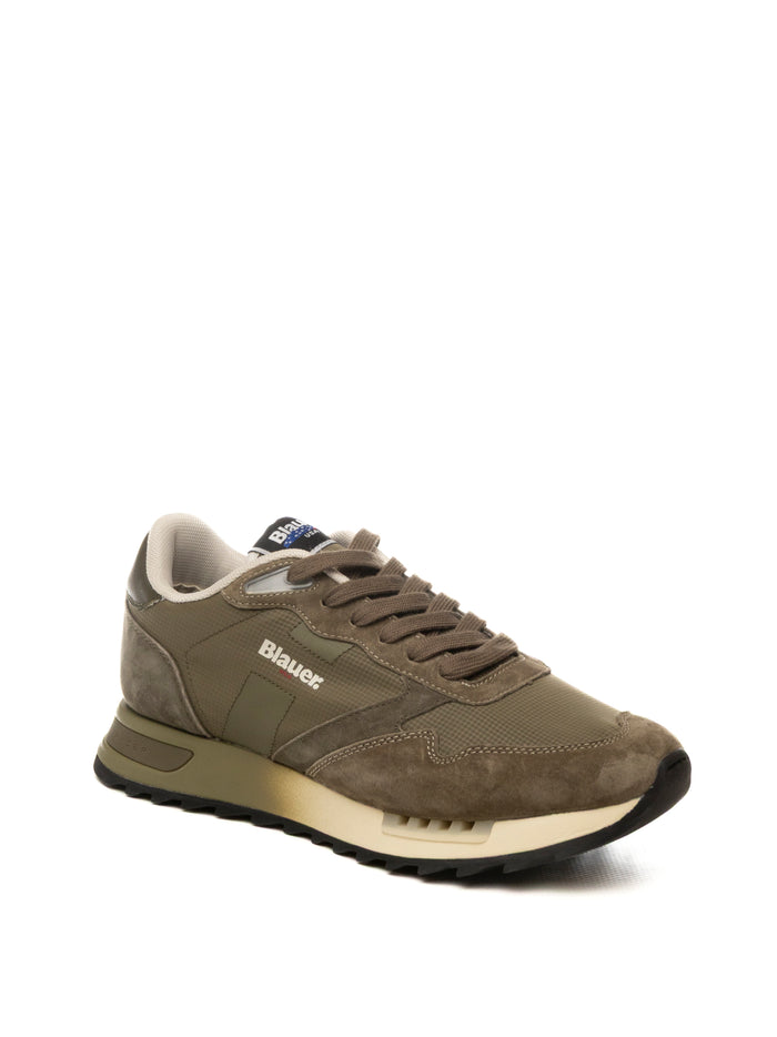 BLAUER Sneaker ryder militare RYDER01 CAM/TESS-MILIT/GREEN