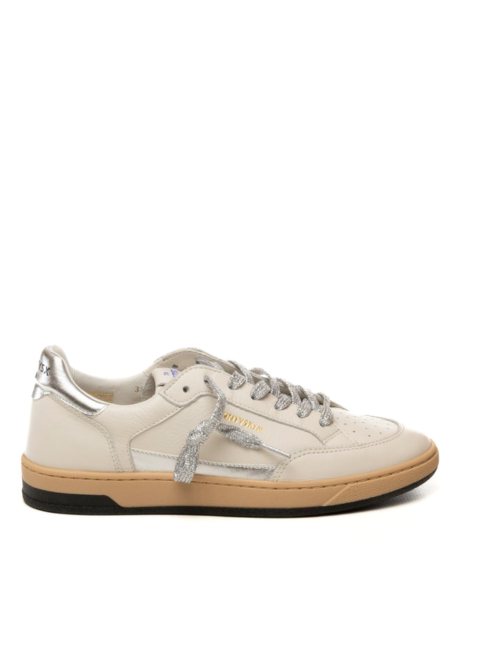 THE 76 Sneaker stay bianco/silver STAY D PELLE-WHI/SILV