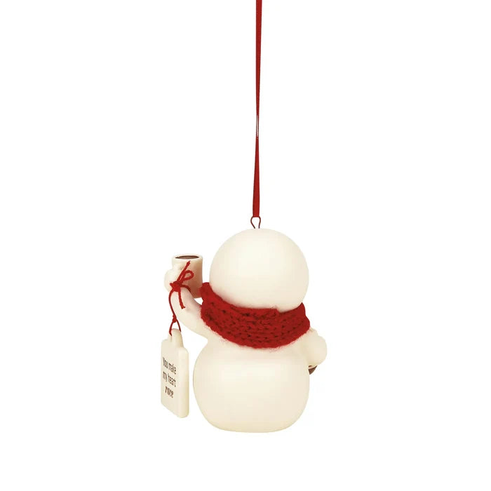 Snowpinions You Make My Heart Race Ornament