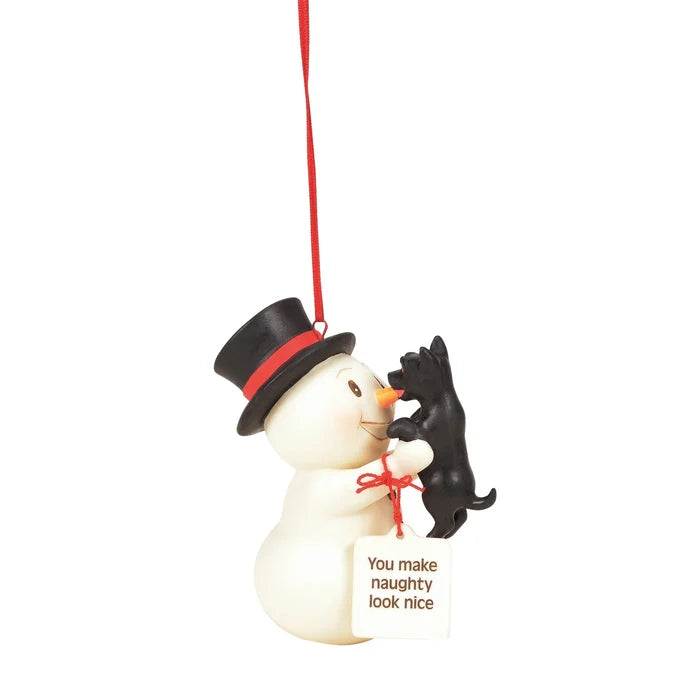 Snowpinions You Make Naughty Look Nice Ornament