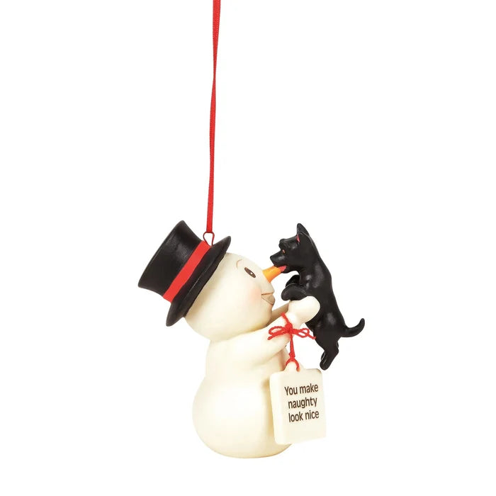 Snowpinions You Make Naughty Look Nice Ornament