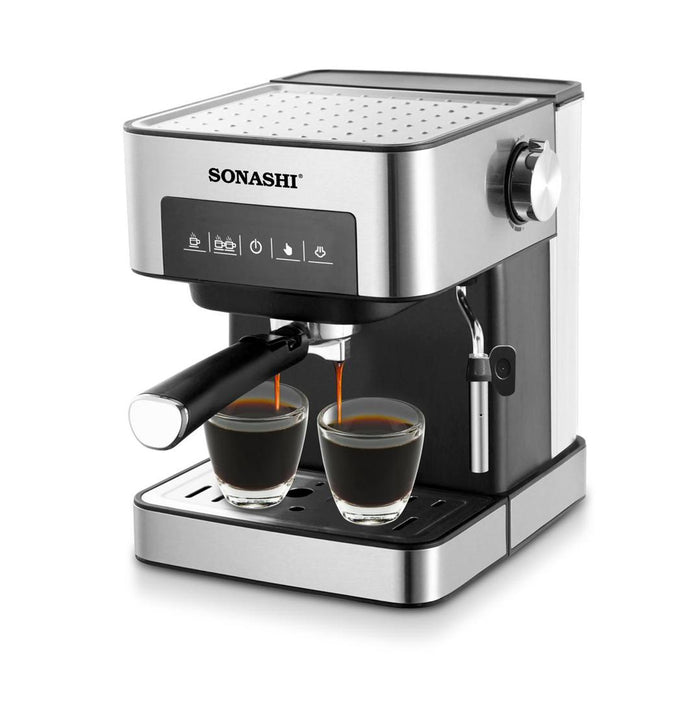 Sonashi Espresso Coffee Machine with Steam Wand