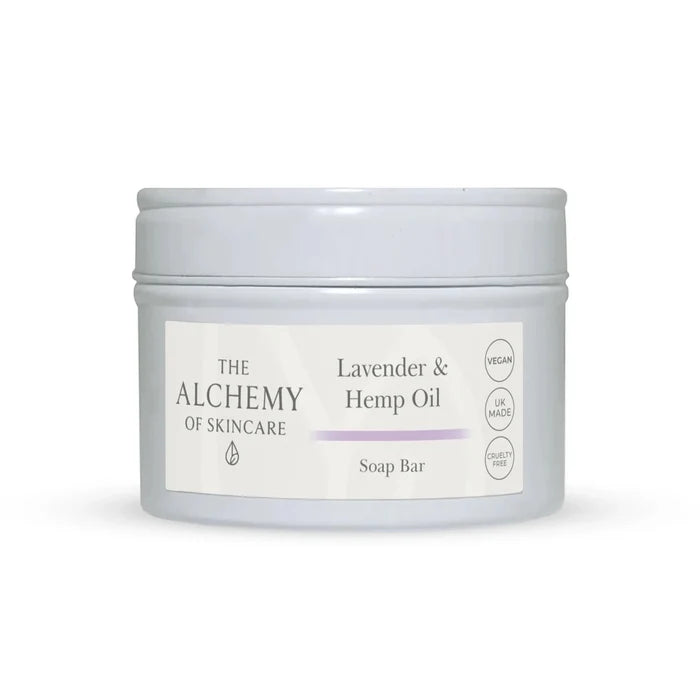 Soothing Lavender & Hemp Soap In A Tin skincare