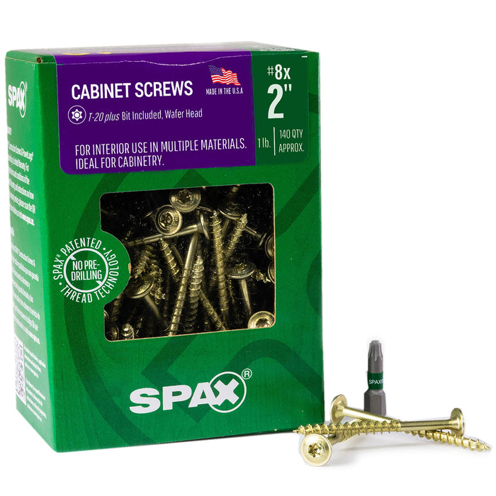 #8 (T-20+) / 2" / 1 LB Box (140 QTY)