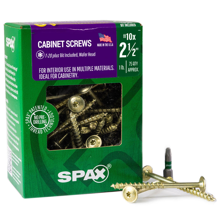#10 (T-20+) / 2-1/2" / 1 LB Box (75 QTY)