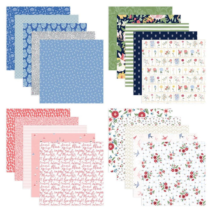 Spellbinders - Designer Paper Pad 6"X6" From Rosie's Studio - Bayfair. The Bayfair 6 x 6 Paper Pad from Rosie's Studio is perfect for creating easy handmade cards, mini album pages, tags, journal, and other paper crafting projects. Available at Embellish Away located in Bowmanville Ontario Canada.