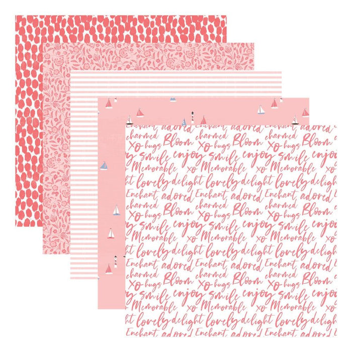 Spellbinders - Designer Paper Pad 6"X6" From Rosie's Studio - Bayfair. The Bayfair 6 x 6 Paper Pad from Rosie's Studio is perfect for creating easy handmade cards, mini album pages, tags, journal, and other paper crafting projects. Available at Embellish Away located in Bowmanville Ontario Canada.