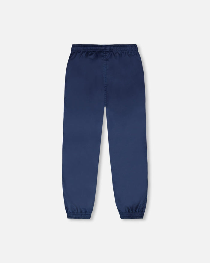 Splash Pants In Recycled Polyester Navy Blue-2