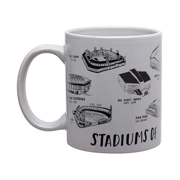 Stadiums of Detroit Mug - City Bird
