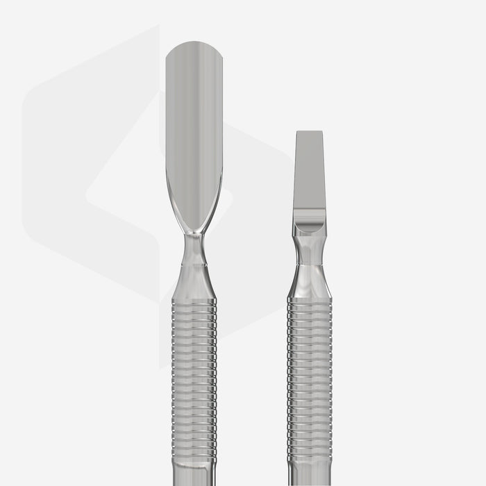 Staleks cuticle pusher - EXPERT 30 TYPE 5 (rounded wide pusher and straight blade)-Cuticle Pushers-STALEKS PRO-Gel Essentialz